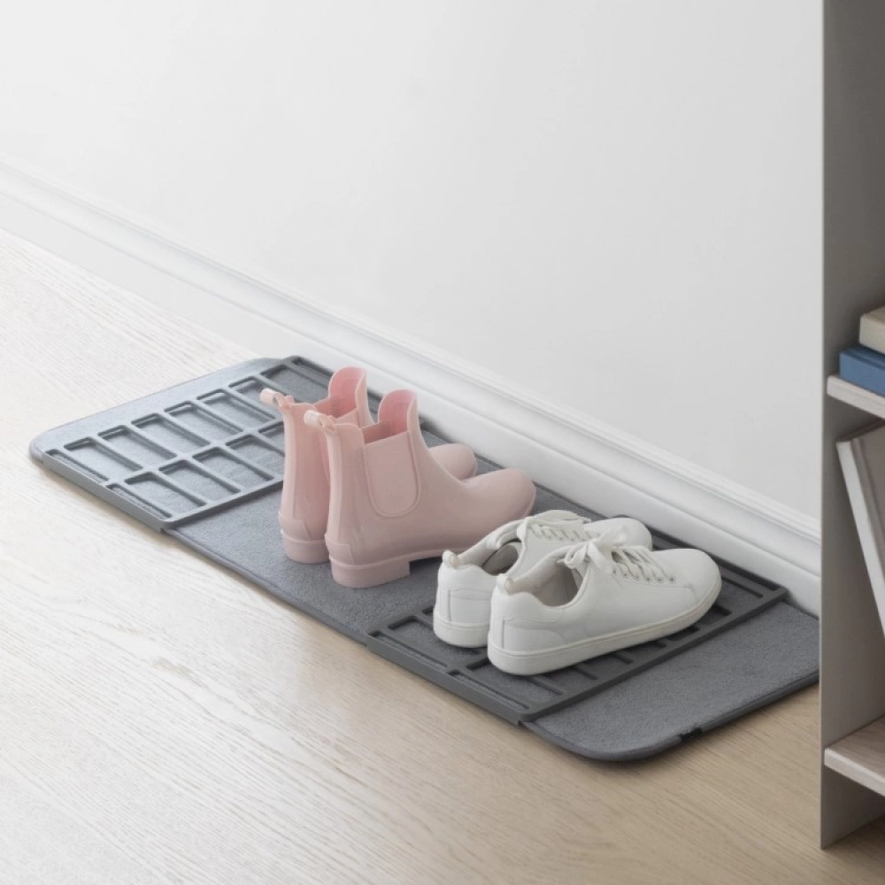 دواسة مايكروفايبر للأحذاية قابلة للطي _مقاس 90 * 30 سم