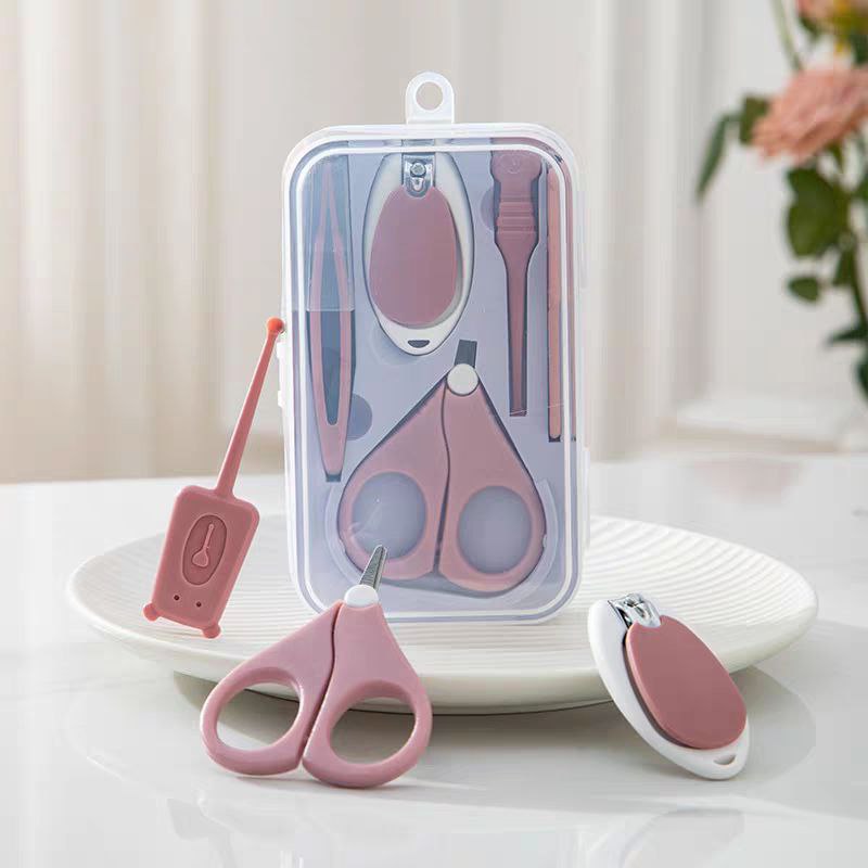 طقم باديكير للعناية باظافر الاطفال حديثي الولادة  - 5قطع