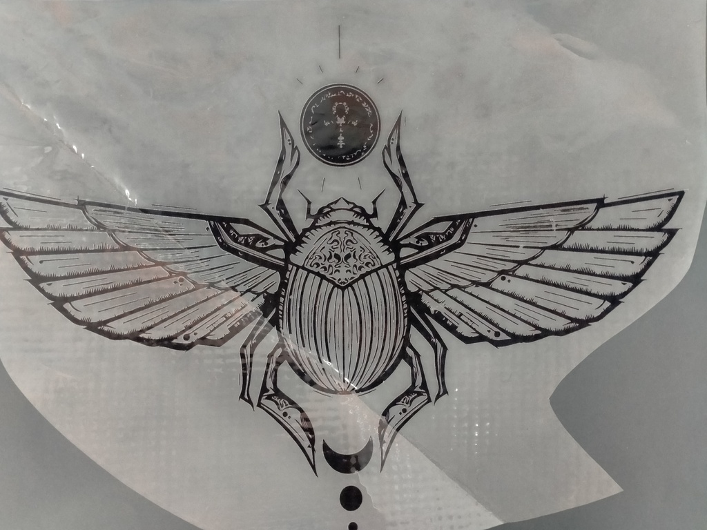 Winged Scarab Pharaonic  print
