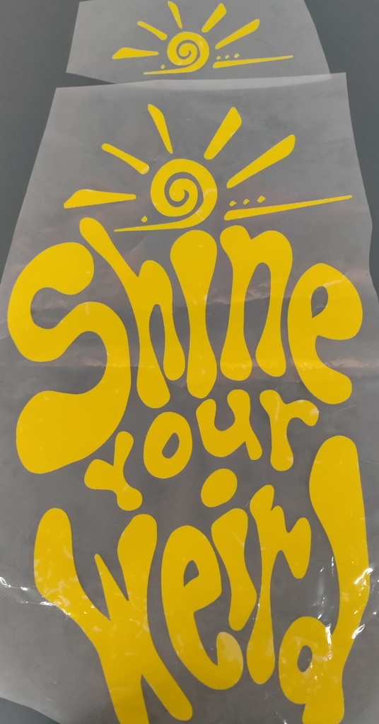 Shine Your weird print