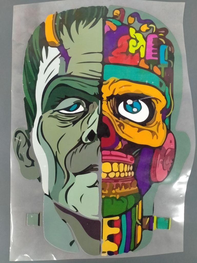 Frankenstein Freak print