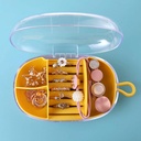 منظم مجوهرات واكسسوارات اكليريك متنقل مناسب لشنط اليد