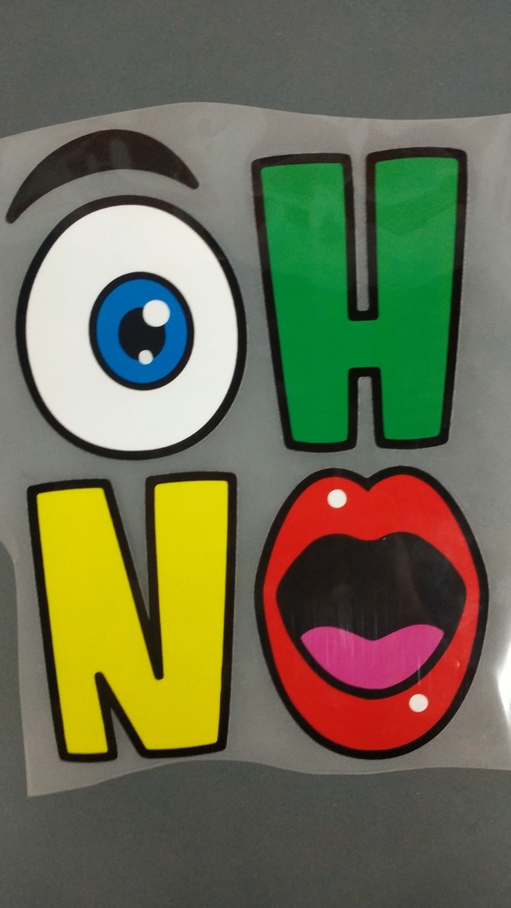 OH NO print
