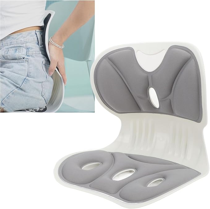 كرسي مريح يدعم وضعية الجلوس الصحيحة والعمود الفقري