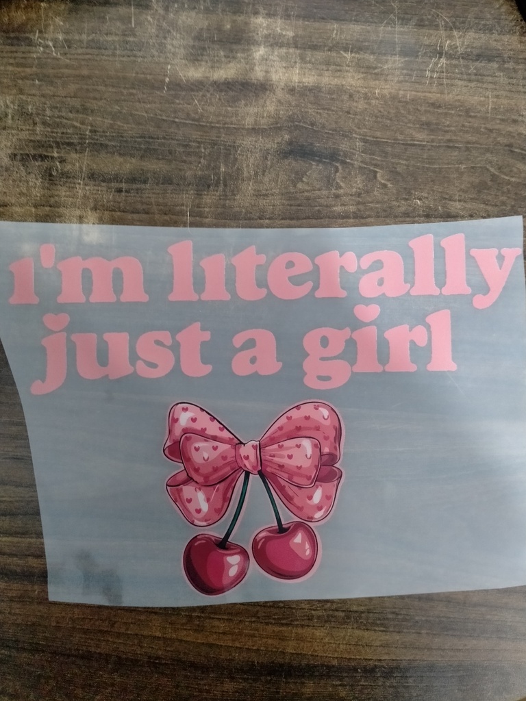 Just a Girl Print