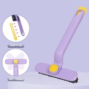 فرشة تنظيف قابلة للدوران 360 درجة مع ملقط لالتقاط الشعر
