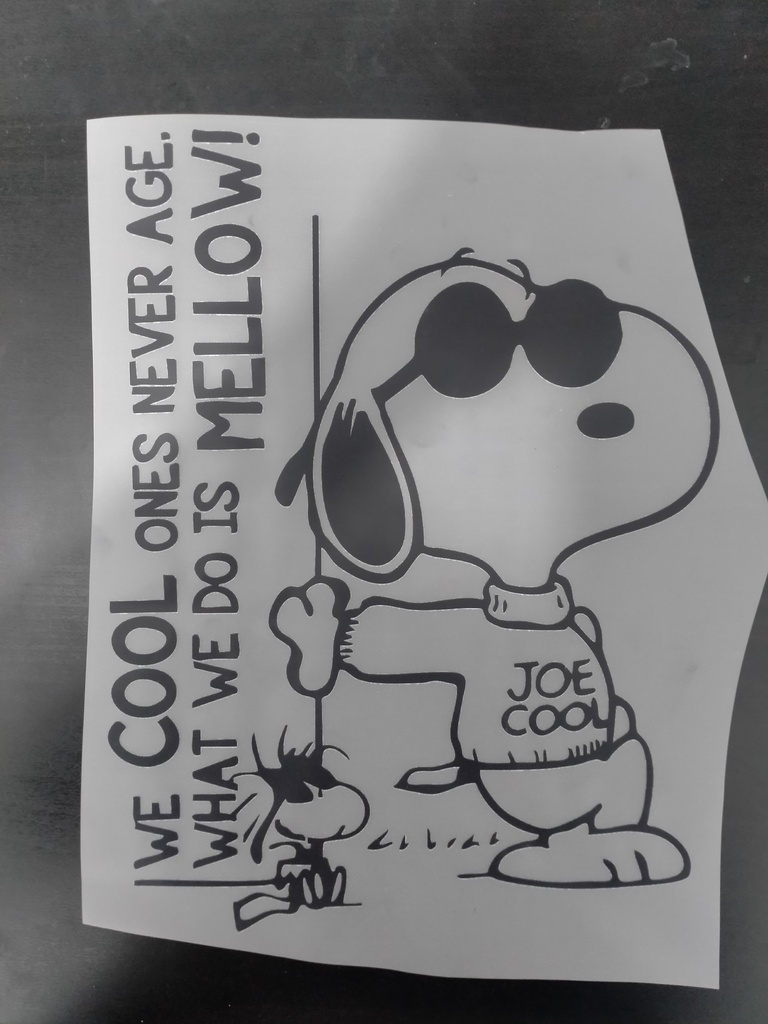 We Cool Ones Never Age print