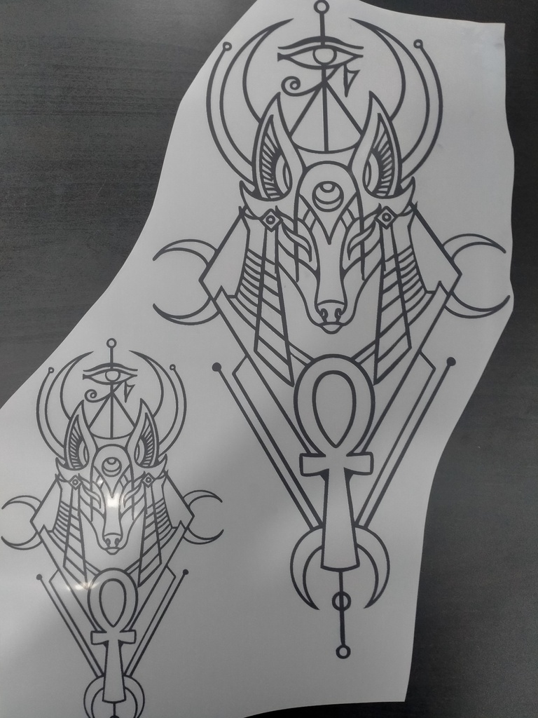 Anubis Awakens print