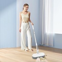 مساحة كهربائية لاسلكية دوارة لتنظيف الأرضيات مزودة بخاصية الرش