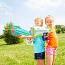 مسدس مياه باضاءه ليد ملونه مزود بخاصية الشفط التلقائي يعمل بالبطارية