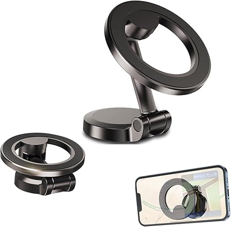 حامل موبايل قابل للطي والدوران 360°بقوة تثبيت عالية للاستخدام في السيارة