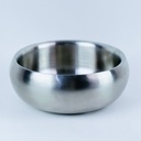بولة استانلس استيل عميقة للسلطة - مقاس 28 سم