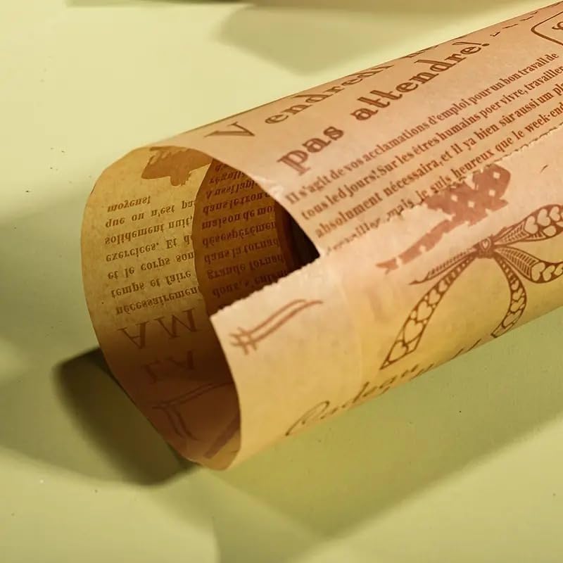 رول ورق زبدة حراري مضاد للاتصاق للمخبوزات مقاس 5 متر