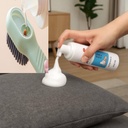 طقم تنظيف (فرشاة بخزانة الصابون + سبراى فوم لإزالة البقع من الملابس)