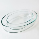 طقم طاجن بايركس بيضاوي الشكل مقاس 24 - 26