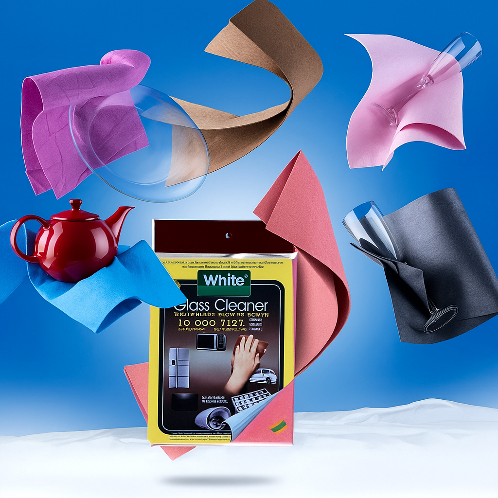 فوطة تنظيف الزجاج والاسطح متعددة الاستخدامات