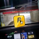 عرض 3 ميدالية تعلق علي مرايا السيارة بشكل روك ستار