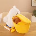 دبدوب بتصميم بجعة ذات الفم الكبير للاطفال _ مقاس 32 سم