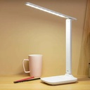 مصباح ليد تاتش لإضاءة المكتب ب 3 مستويات إضاءة قابل للطي ولإعادة الشحن