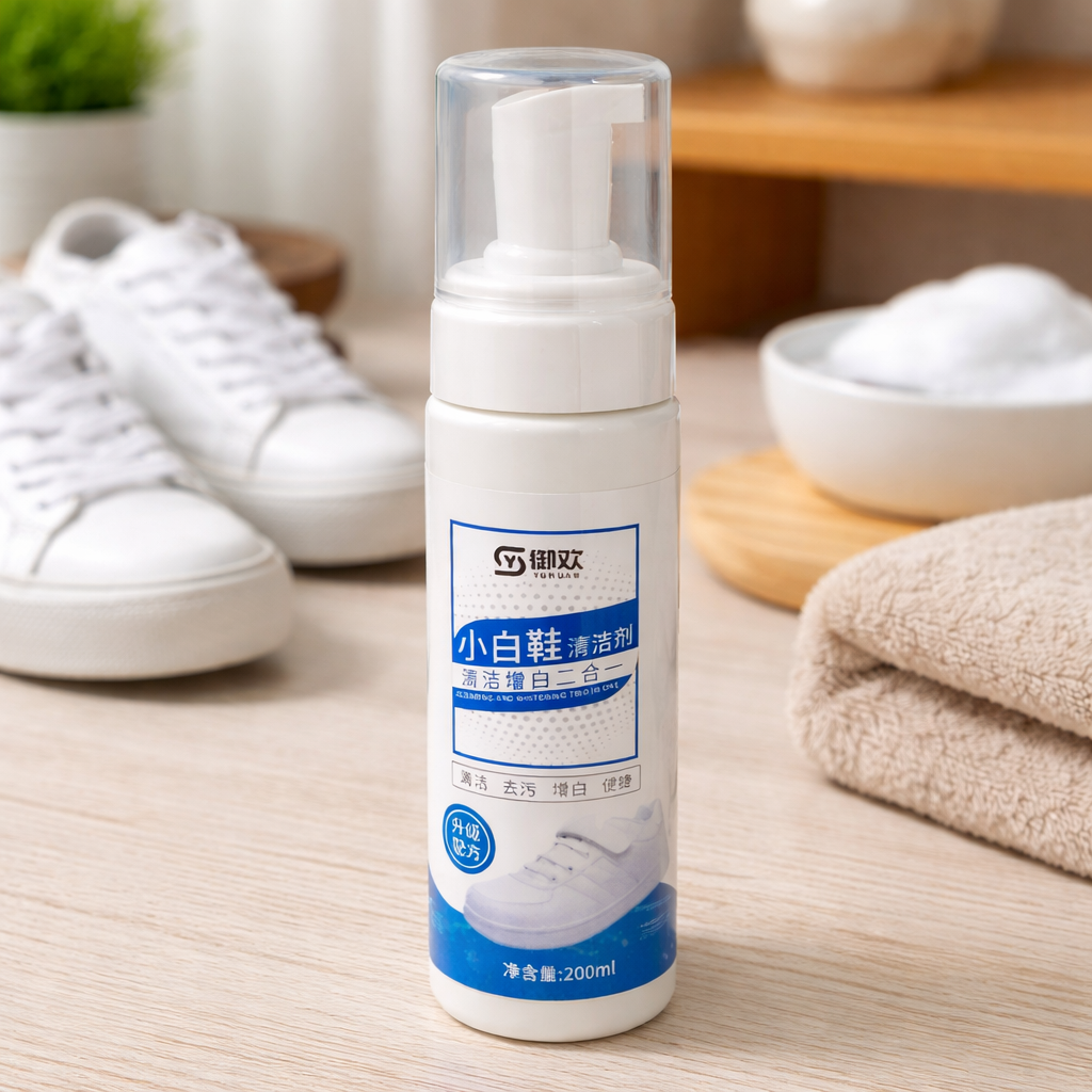 سبراي فوم لتنظيف وتلميع الأحذية البيضاء والأحذية الرياضية 200 ملي
