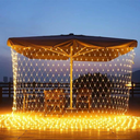 ستارة ليد شبكية باضاءة ورم لتجديد ديكور رمضان ب5 اوضاع تشغيل