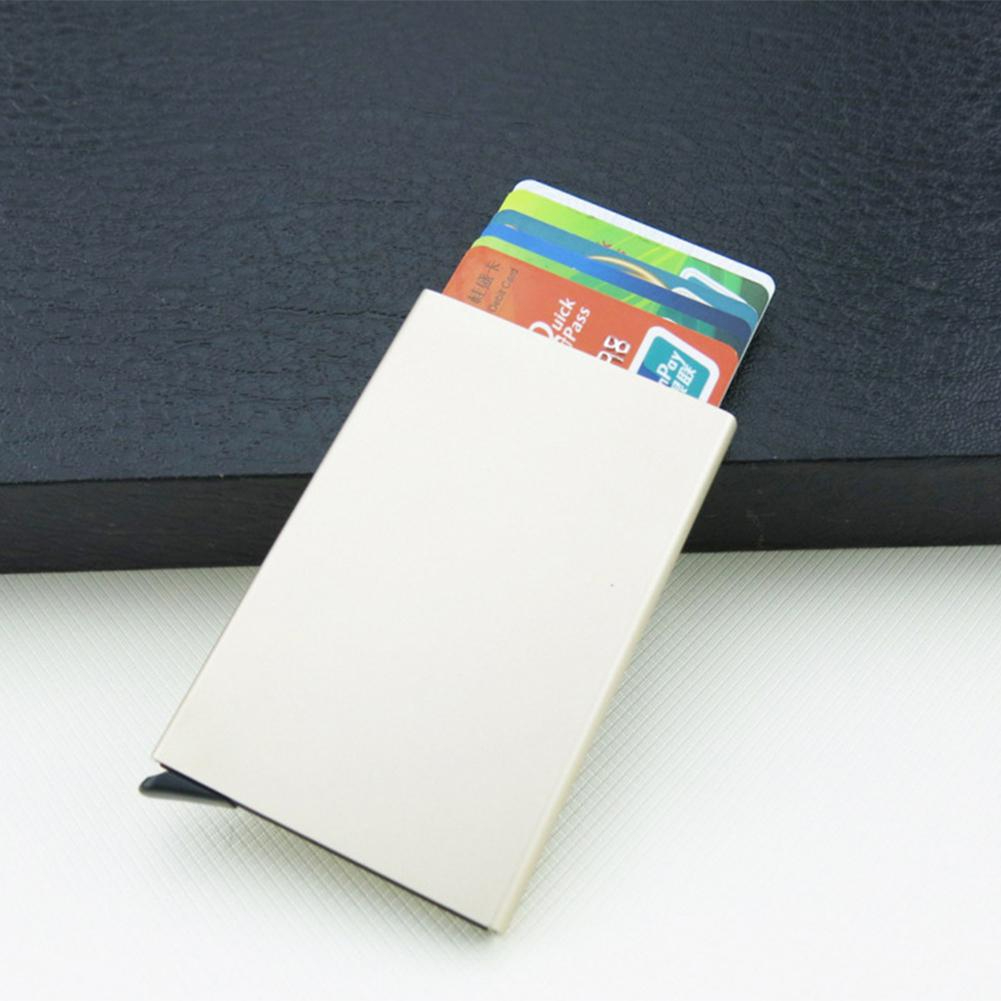 حافظة كروت وبطاقات ائتمان معدن اوتوماتيكية