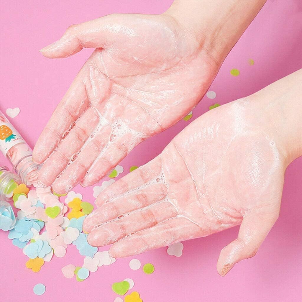 صابون ورقي مجفف بتصميم الزهور لغسل اليدين خارج المنزل بروائح منعشة