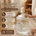 مضخة مياه كهربائية محمولة بتصميم دب ببطارية قابلة للشحن USB