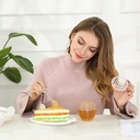 برطمان عسل بالملعقة اكليريك شفاف عالي الجودة