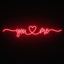 You Love Me Neon Led Light Sign Art Decor