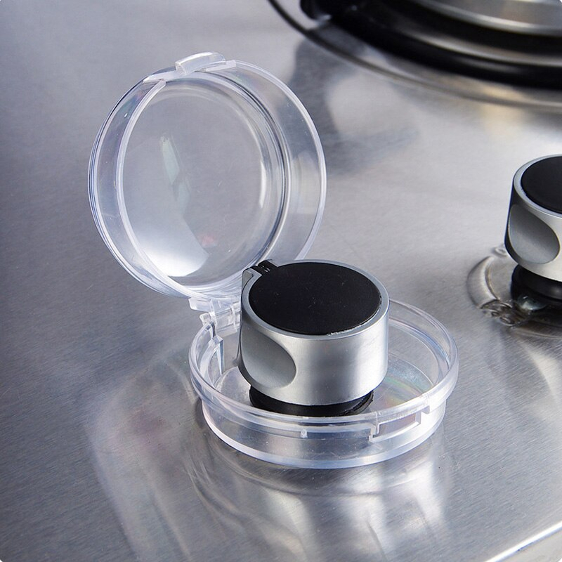 طقم غطاء مفاتيح البوتجاز 6 قطع للامان ومنع فتحه من الاطفال