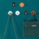 هوك ذاتي اللصق 4 قطع بديل للمسامير لتعليق الملابس وادوات الحمام والمطبخ