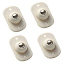 طقم عجلات لاصقة لجعل أي قطعة متحركة على 4 عجلات