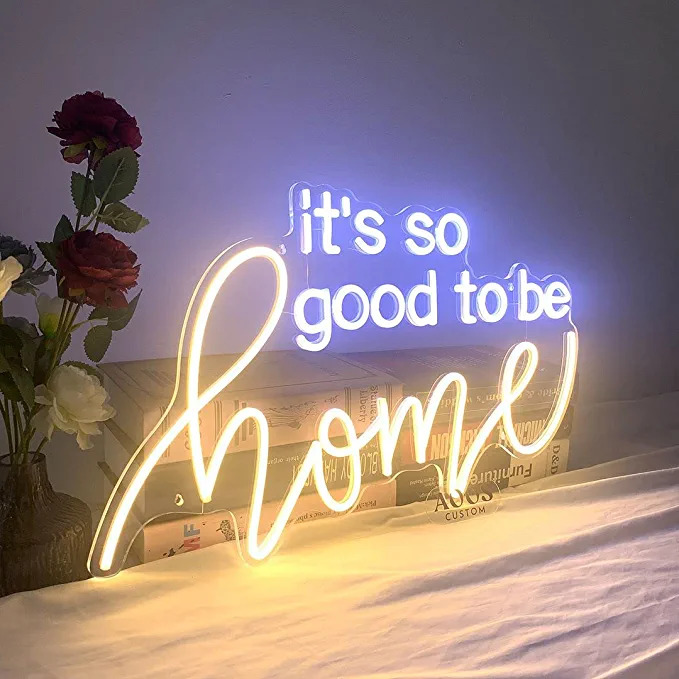It's So Good To Be Home Neon Led Light Sign Art Decor