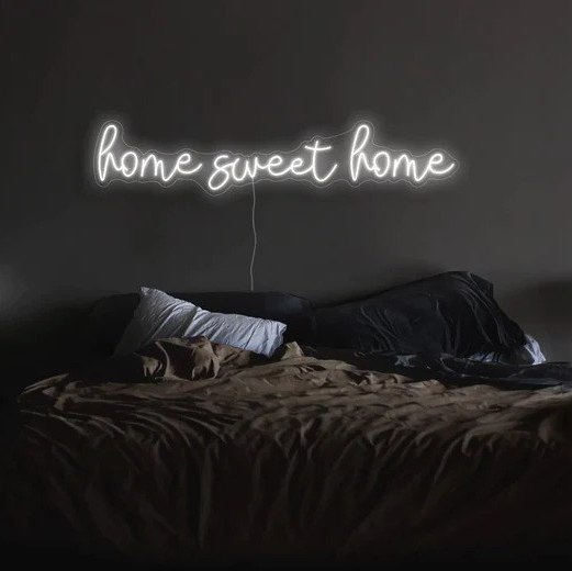 Home Sweet Home Neon Led Light Sign Art Decor