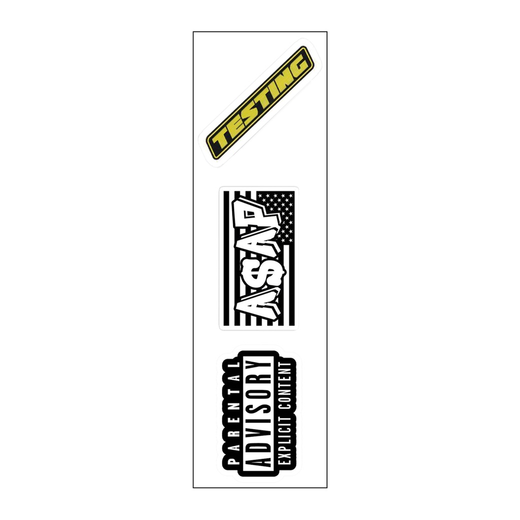 Playboi Carti Lovers Vinyl Sticker Pack Reusable &amp; Waterproof