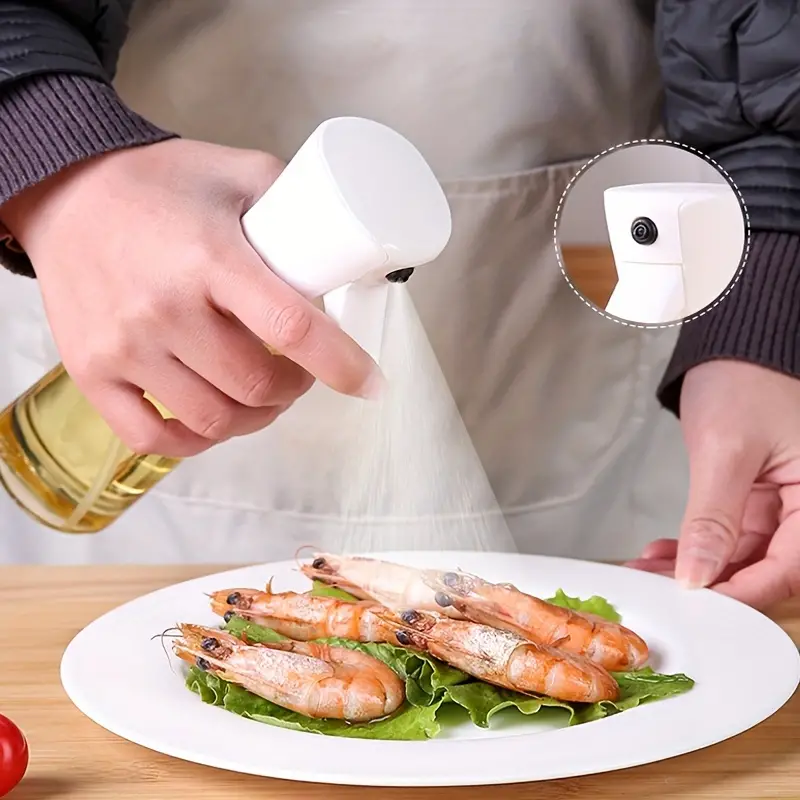 بخاخ زجاج 220 ملي لتوزيع الزيت والخل لعمل أكل صحي