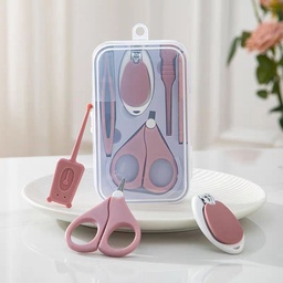 [HH00016360] طقم باديكير للعناية باظافر الاطفال حديثي الولادة  - 5قطع