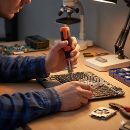 [HH00016385] مفك براغي محمول 10 في 1 برأس قابلة للتعديل بزوايا 180 درجة