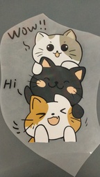 [HH00016648] Cute Cats print