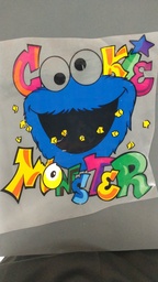 [HH00016661] Cookie Monster print
