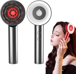 [HH00016860] فرشة تدليك كهربائية لفروة الرأس ب3 سرعات بجزء مخصص للزيوت -تعمل بالشحن