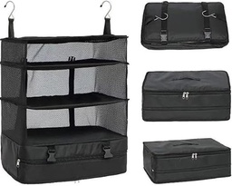 [HH00016871] منظم دولاب 4 دور لترتيب الملابس مزود ب2 هوك لسهولة التعليق