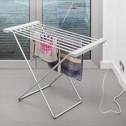 [HH00018765] منشر غسيل كهربائي سريع التجفيف 8 ارفف قابل للطي