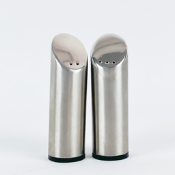 [HH00018912] ملاحة توابل استانليس ستيل بيضاوية الشكل مثالية للسفرة