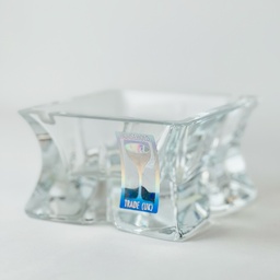 [HH00018988] طفاية سجائر زجاج كريستالي مناسبة للمنزل والمكتب