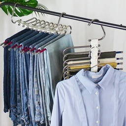 [HH00019189] شماعة بنطلون معدنية لتوفير مساحة الدولاب