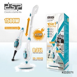 [HH00019299] مساحة بخار متعددة الاستخدامات 10 في 1 بمقبض قابل للفصل بقدرة 1500 وات