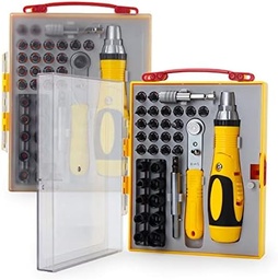 [HH00019604] طقم مفكات ربط  36 قطعة برؤوس مغناطيسية متعددة الاستخدام