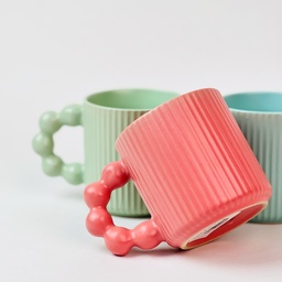 [HH00019654] مج بورسلين بيد على شكل بابلز لشرب الهوت شوكليت 300 ملي